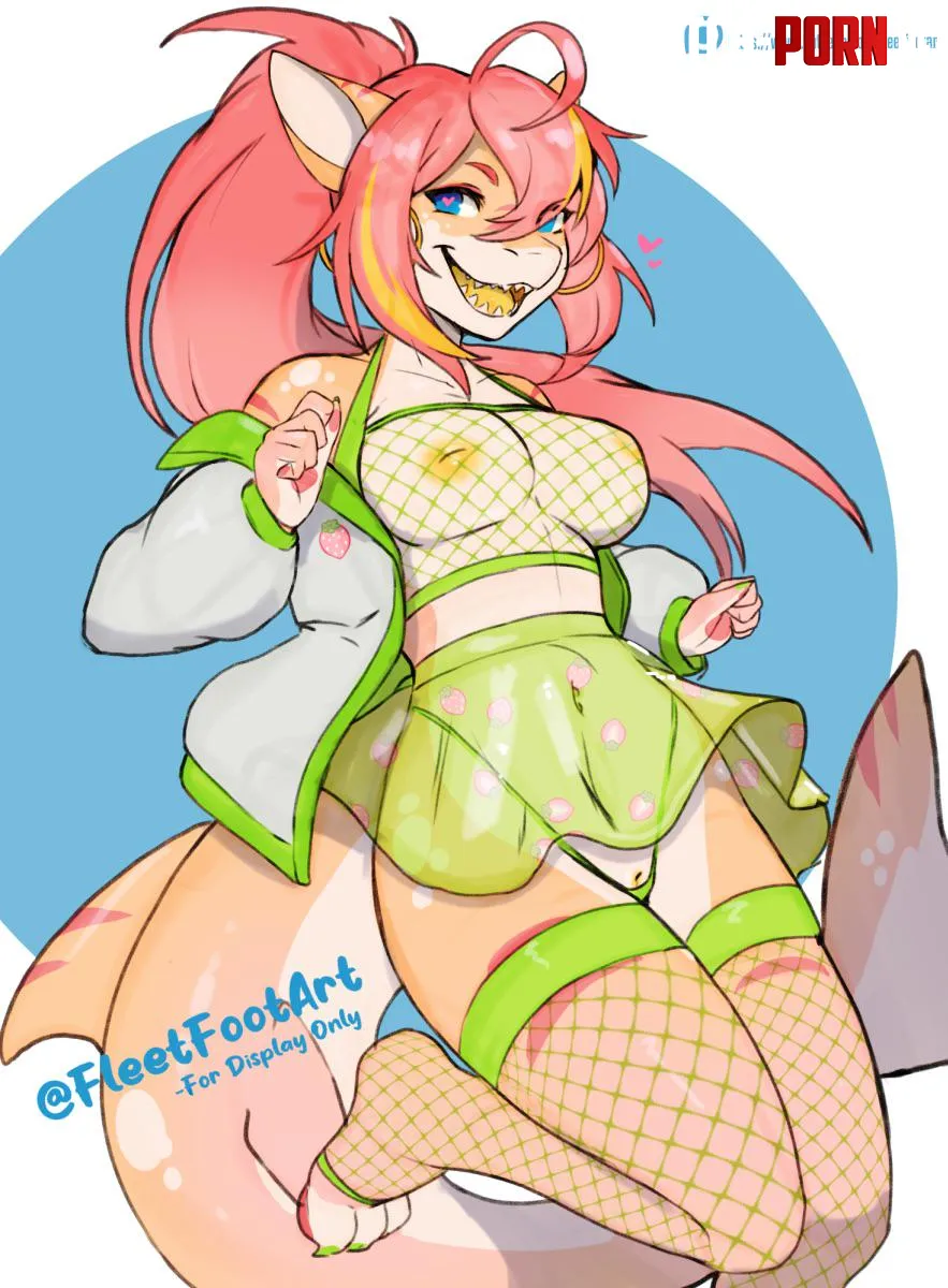 Cute Shark [F] (Fleet-Foot) by 5headedragon