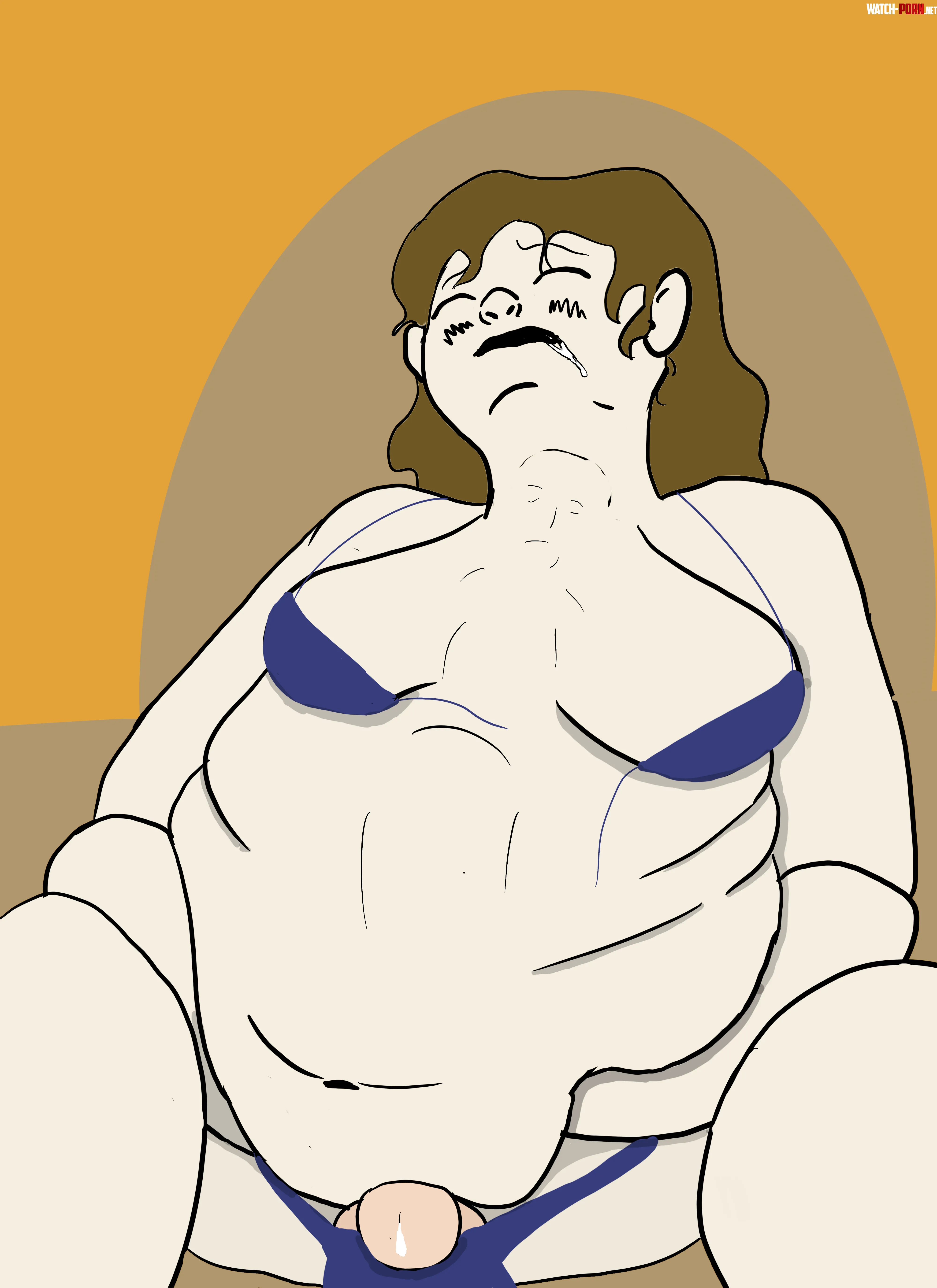 {Image} Art by Me! This is safe vore, just for the pleasure! [Oral Vore, Futa] by Vorelover2468