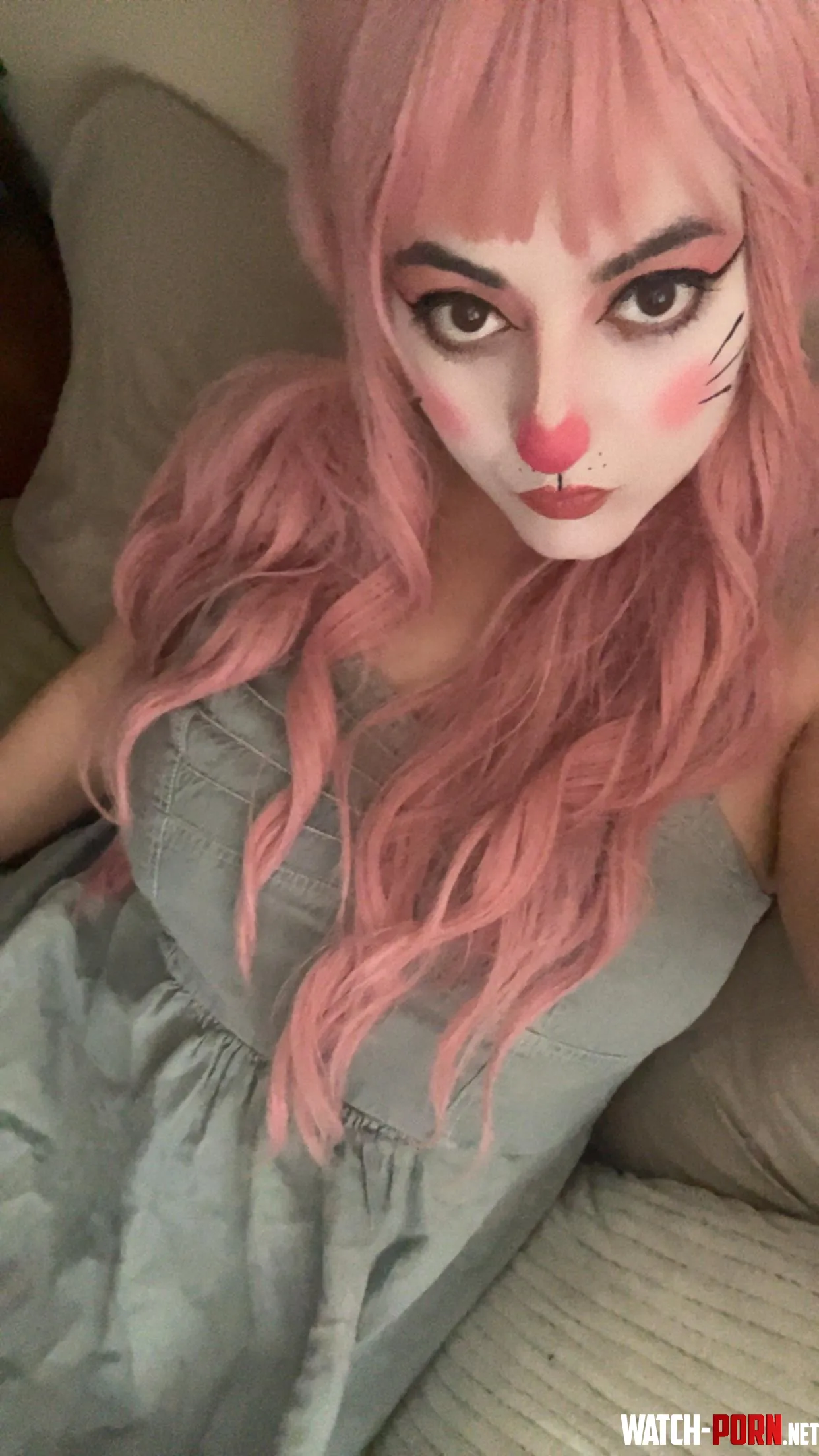 pink bunny bitch by pink_whimsy