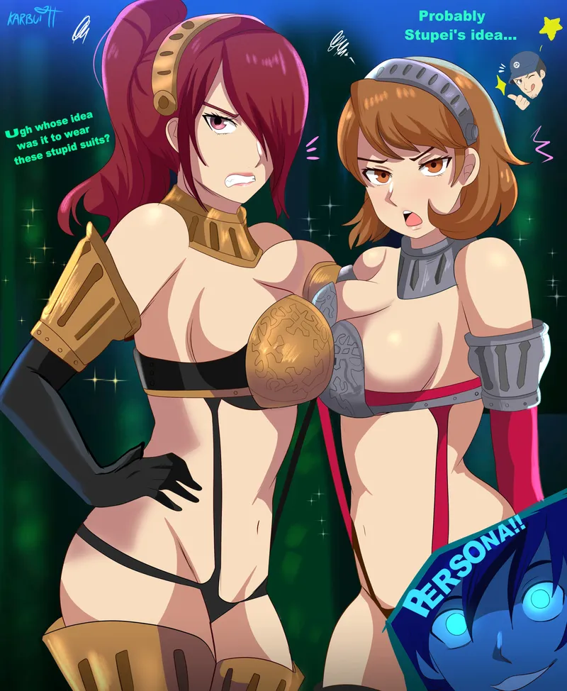 Thumbnail Terran117 Explores BigAnimeTiddies with Mitsuru and Yukari