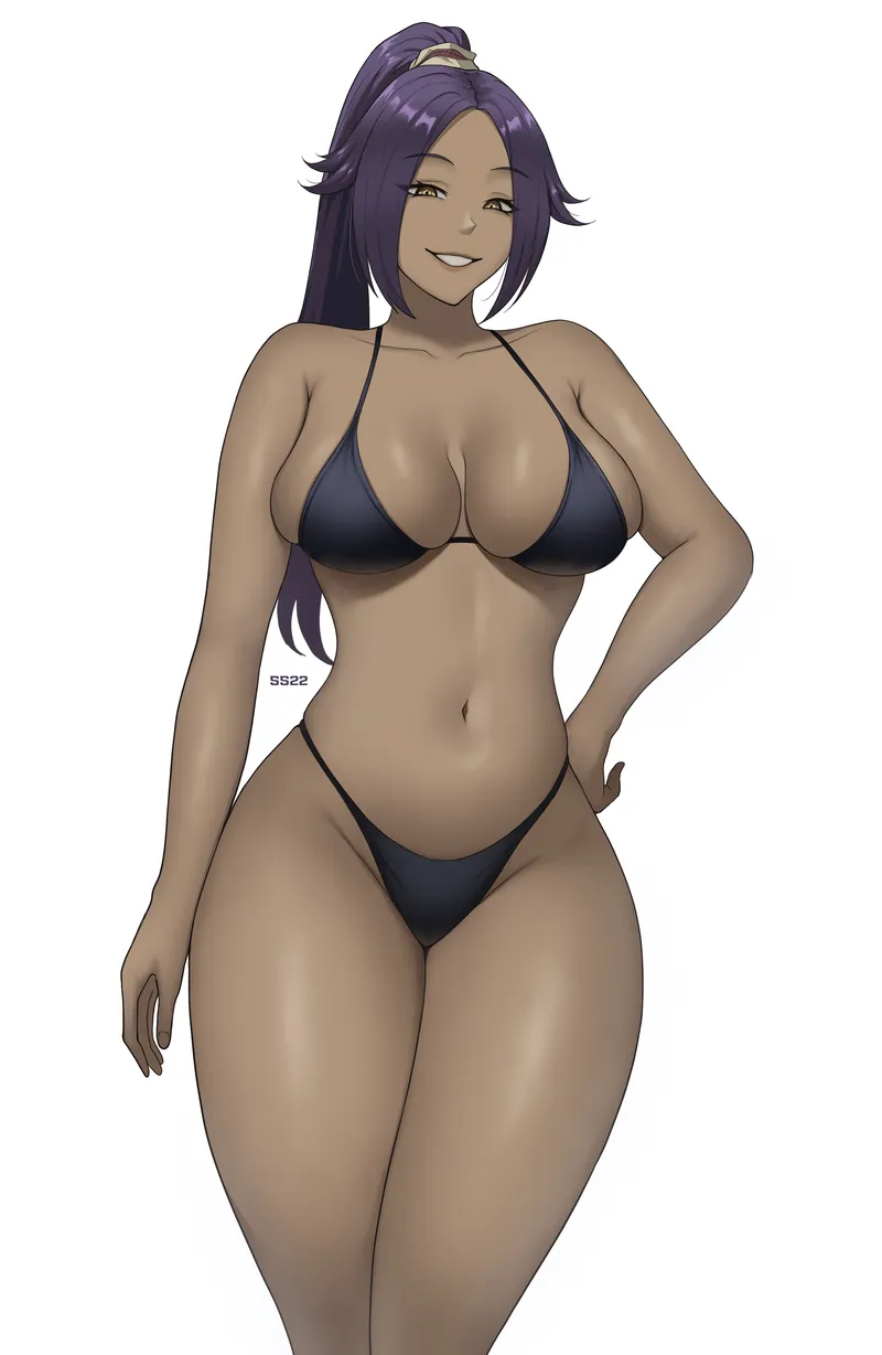 Thumbnail Sensual Depiction: Yoruichi (Lazier) | mrtecta