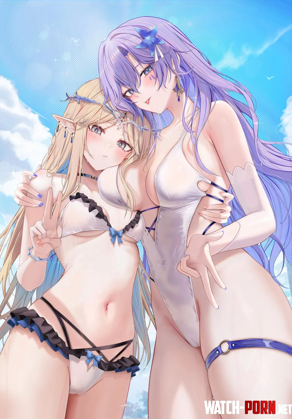 Swimsuit Cartethyia & Cantarella by xSaviour_N