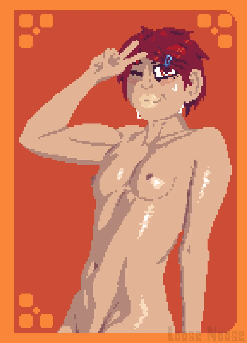 Thumbnail Discover Sunnie_Daies' Vibrant Tomboy Pinup Creation