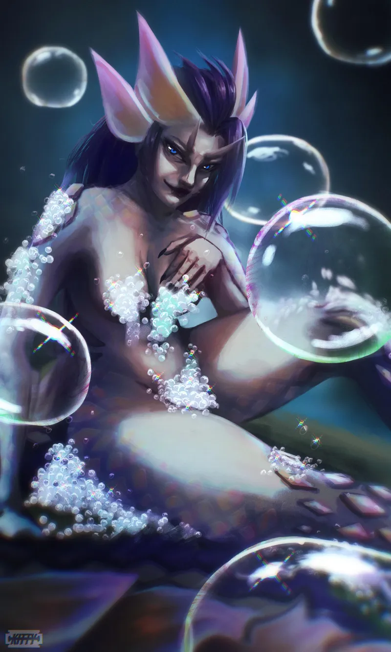 Thumbnail Sudsy Adventure: Mizutsune Bubble Bath | MonsterGirl
