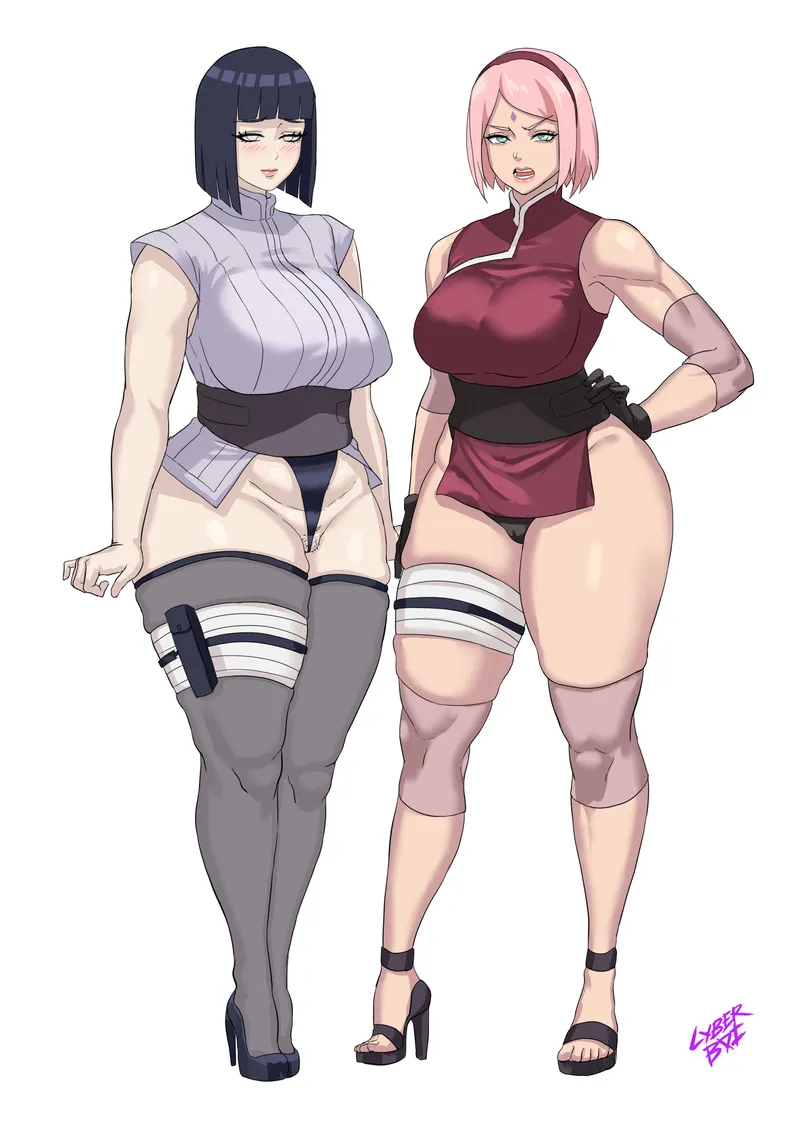 Thumbnail Hinata & Sakura's Seductive Encounter | MaskedFanaticX