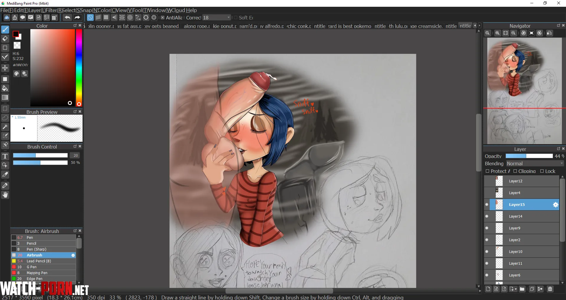 A in progress replica continuation of the coraline comic by Shadowhangers
