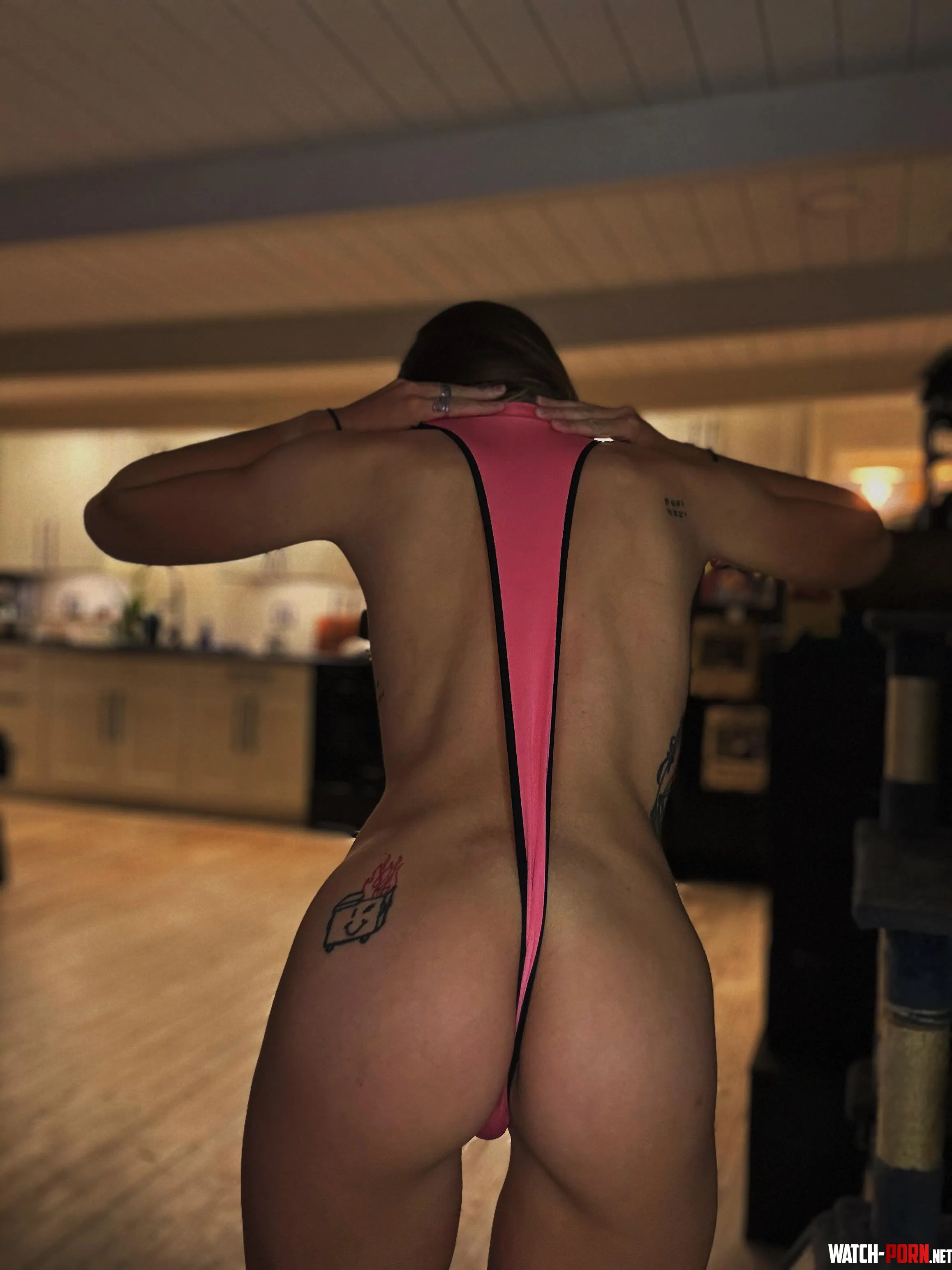 This thing bathing suit is super stretchy🤩 by Cashalark