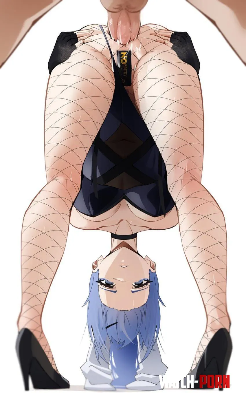 Bent over bunny by Kallaven