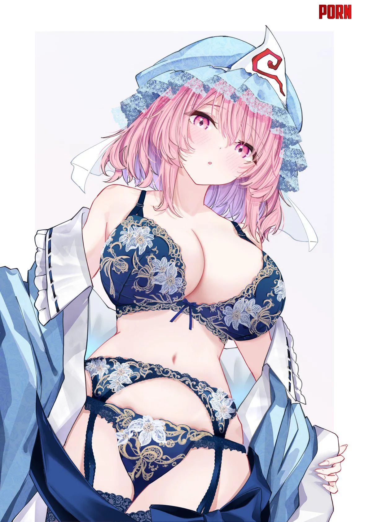 Yuyuko's very fancy lingerie [Touhou] by marxsander2016