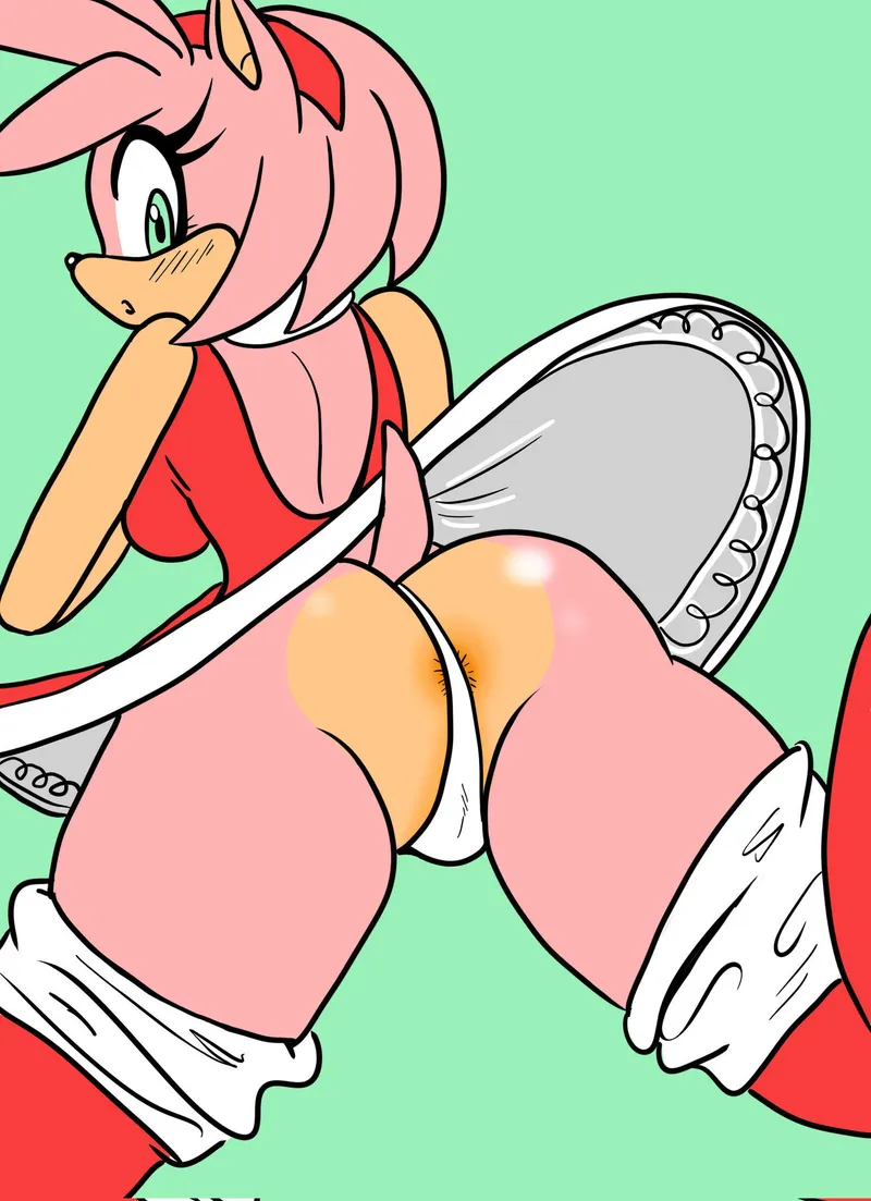 Thumbnail Ghost-of-Awf presents: Amy Rose's Bold Pose by MoistBowser? | SonicPorn