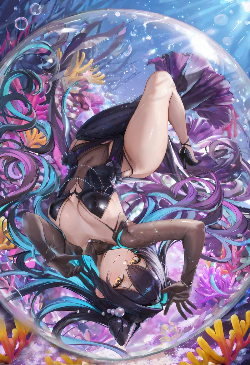 Thumbnail Dive into Abyss Flower with Little Mermaid by PsychologicalBass738