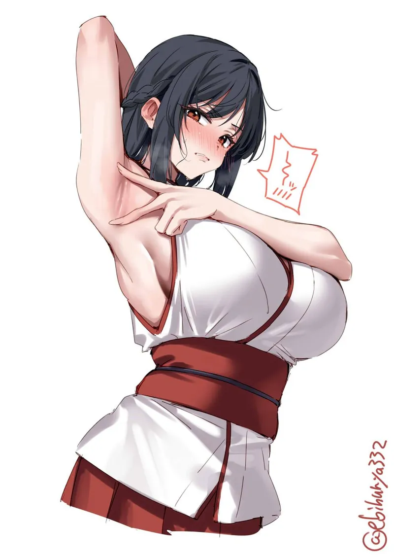 Thumbnail Delving into Yamashiro Armpits (Ebifurya) in KanColle Universe | llamanatee
