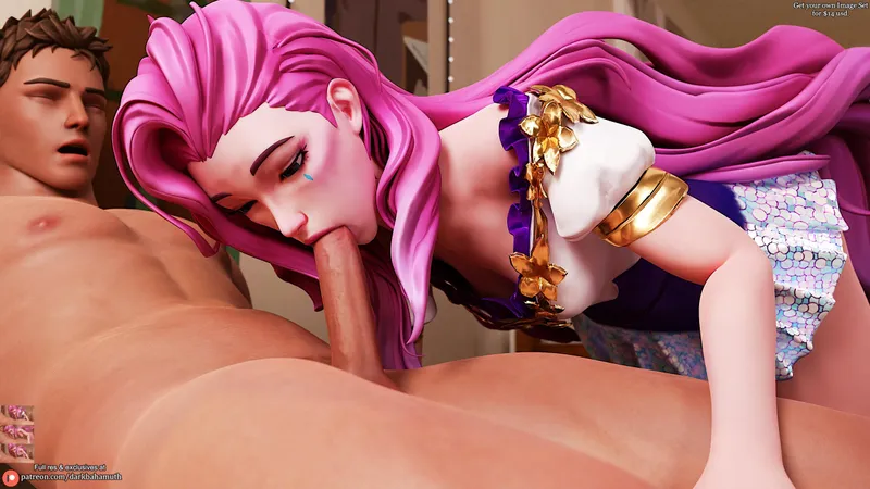 Thumbnail Seraphine’s Special Performance Art by Darkbahamuth - Rule34LoL