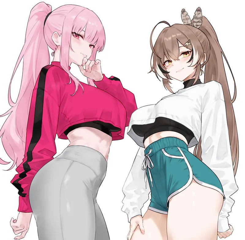 Thumbnail Team Shorts or Leggings: A Hololive Dilemma by A_MASSIVE_PERVERT