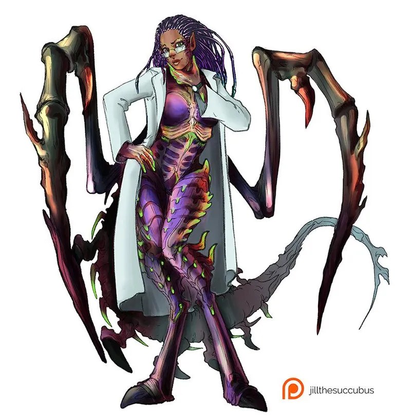 Thumbnail Zerg Corruption by Jillthesuccubus: A Transformation Tale by thetfincident