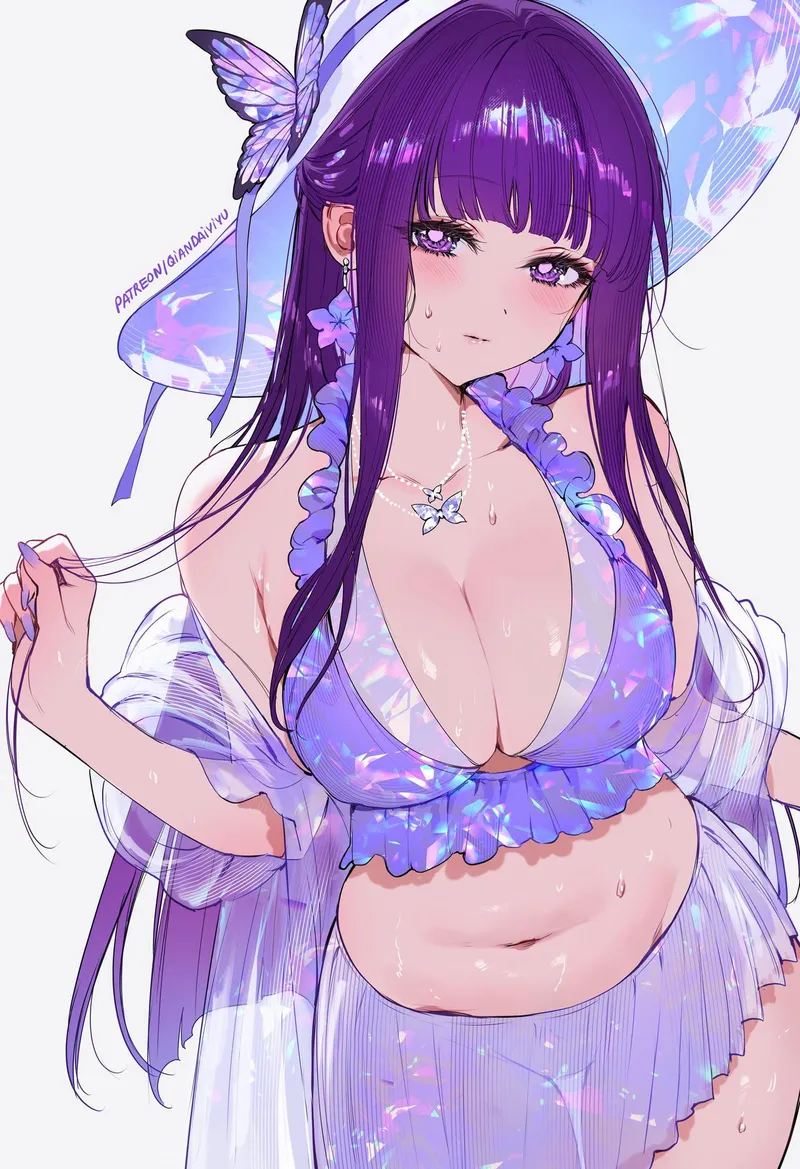 Thumbnail Swimsuit Siren Fern's Display | Silent_Steak_9540's Artistry