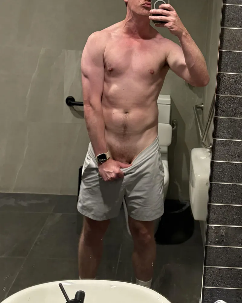 Thumbnail Gym Encounters: A Steamy Shower Proposal by BigPassenger7432
