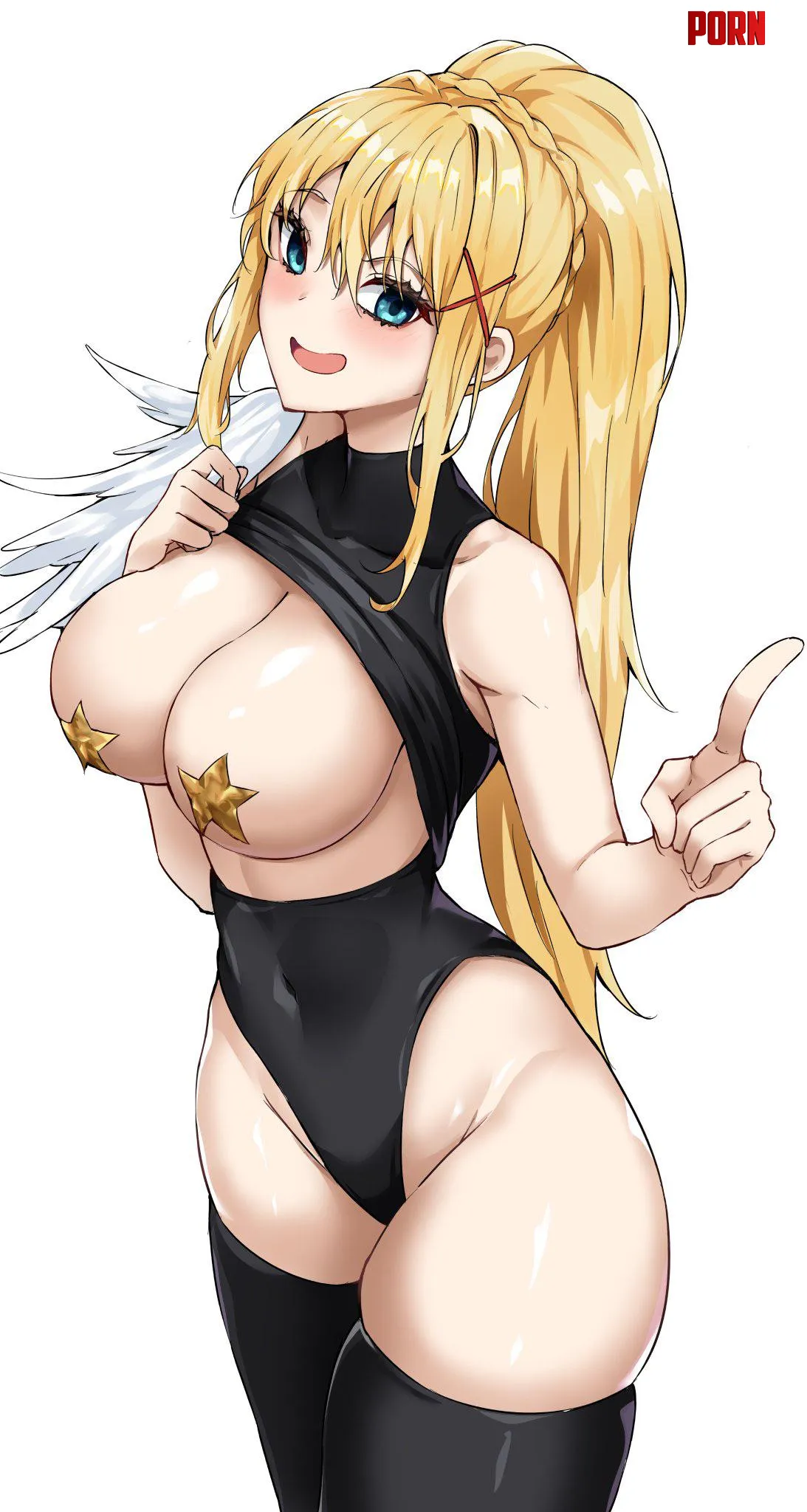 Darkness Shirt Lift [Konosuba] by A_MASSIVE_PERVERT