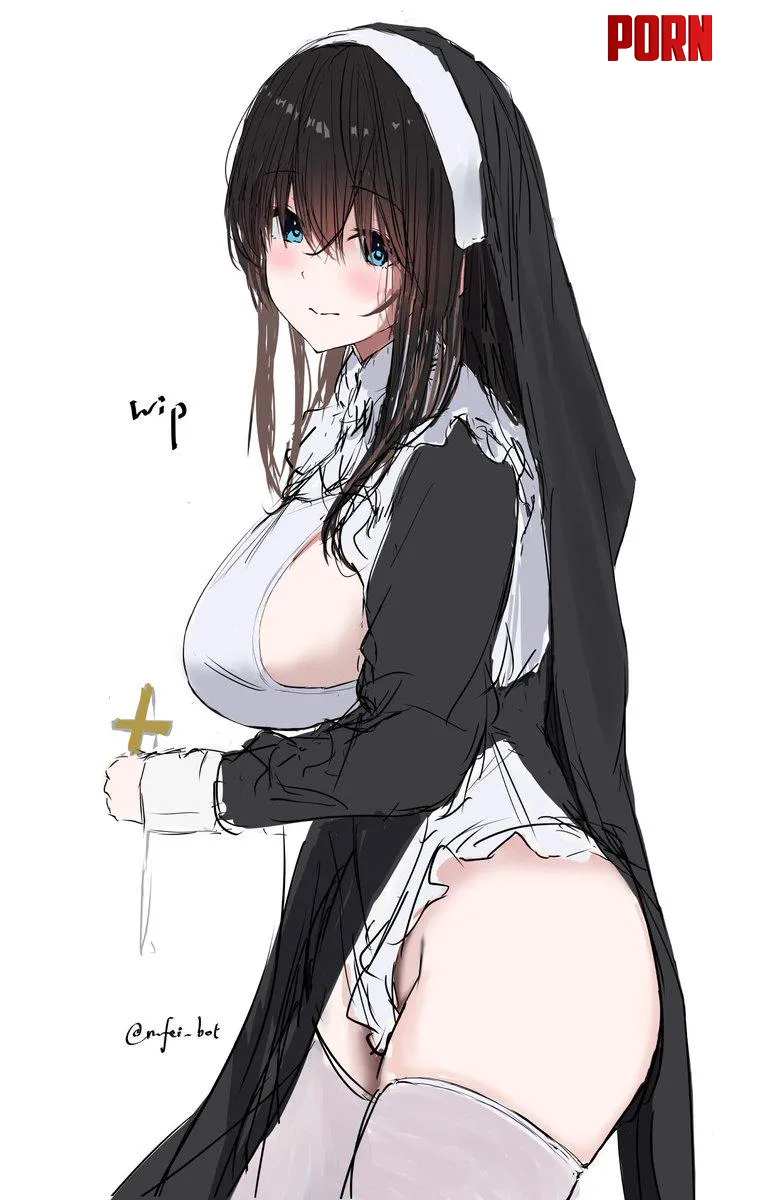 Sister Fumika [The Idolmaster] (rufei_bot) by Faoovo