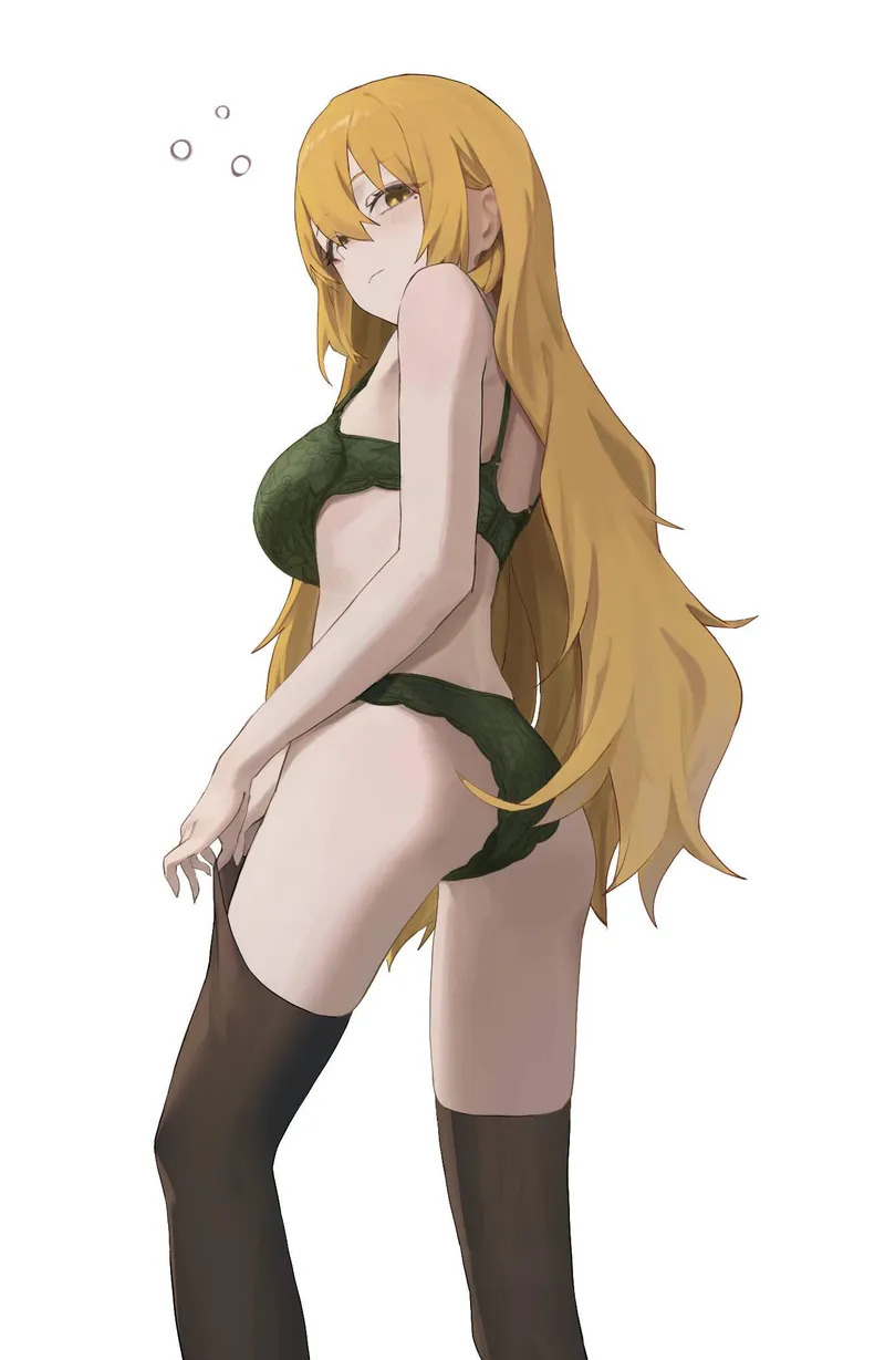 Thumbnail Silent_Steak_9540 Showcases Blonde Girl in Lingerie | Thighdeology