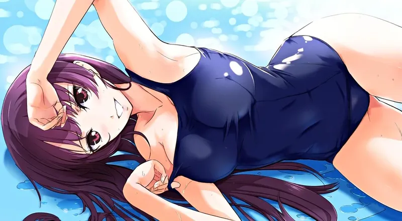 Thumbnail Yuuko Kanoe in Stylish Swimsuit | ecchi_neko's Design