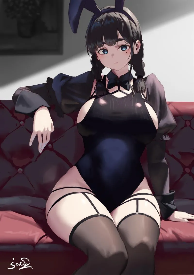 Thumbnail Enchanting Swimsuit Bunny: Original Fantasy | A_MASSIVE_PERVERT
