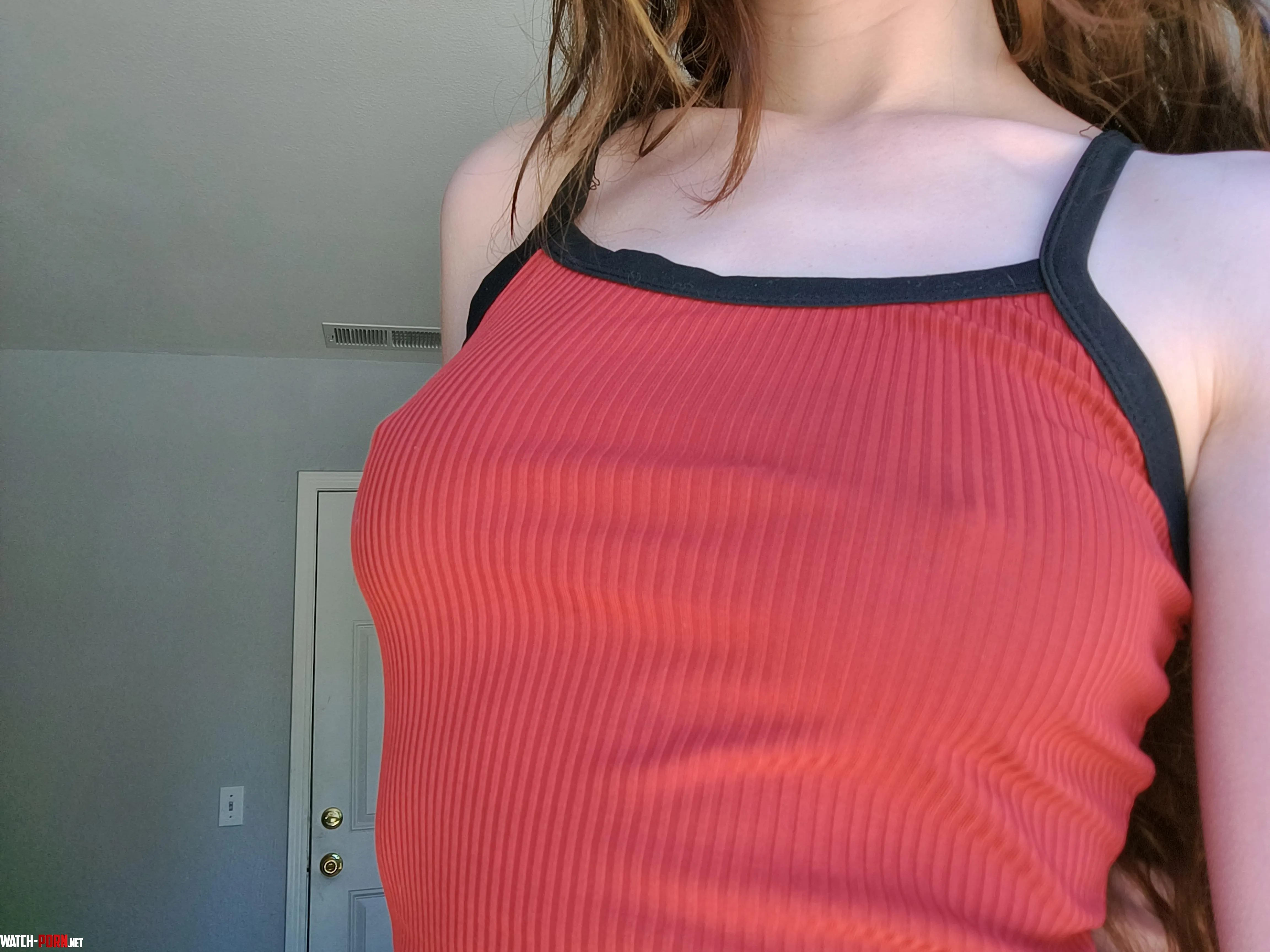 Morning pokies in my red tank!! by TheKnightandPrincess