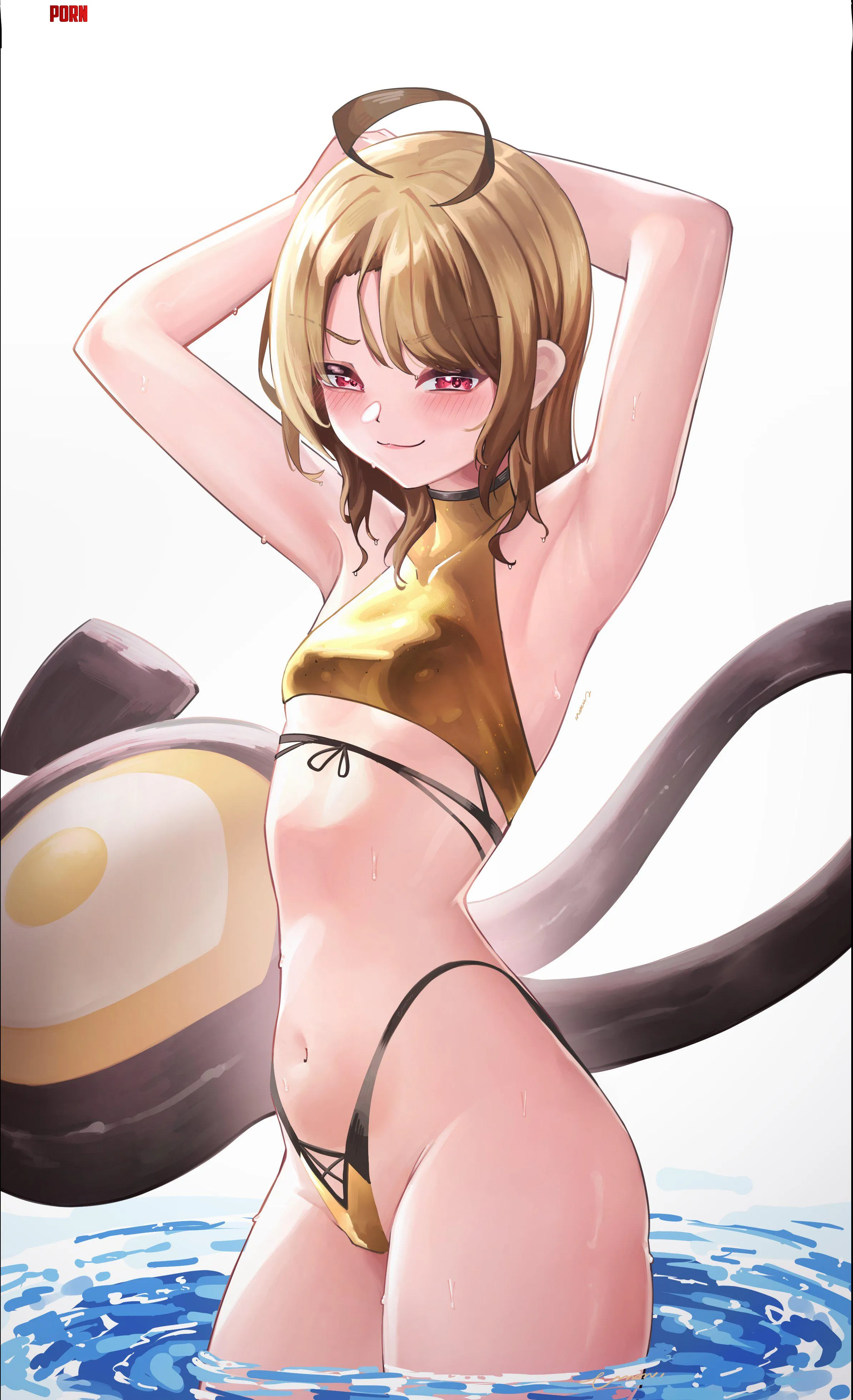 Hair Down Gigi [Hololive] by A_MASSIVE_PERVERT