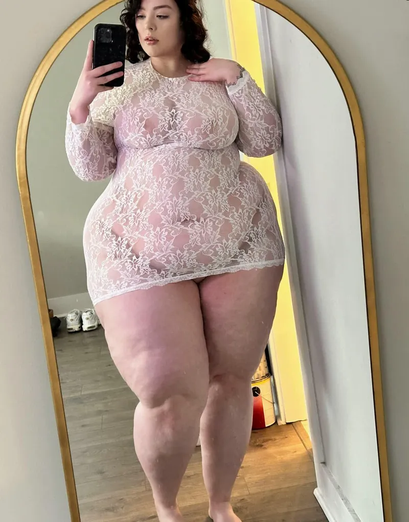 Thumbnail Yummy Sensations: Revealing in a See-Through Dress by Snowangelcake