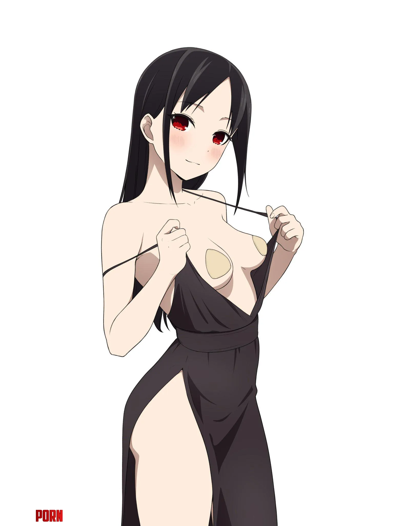 Sexy pose [Kaguya sama] by destinyherowolf