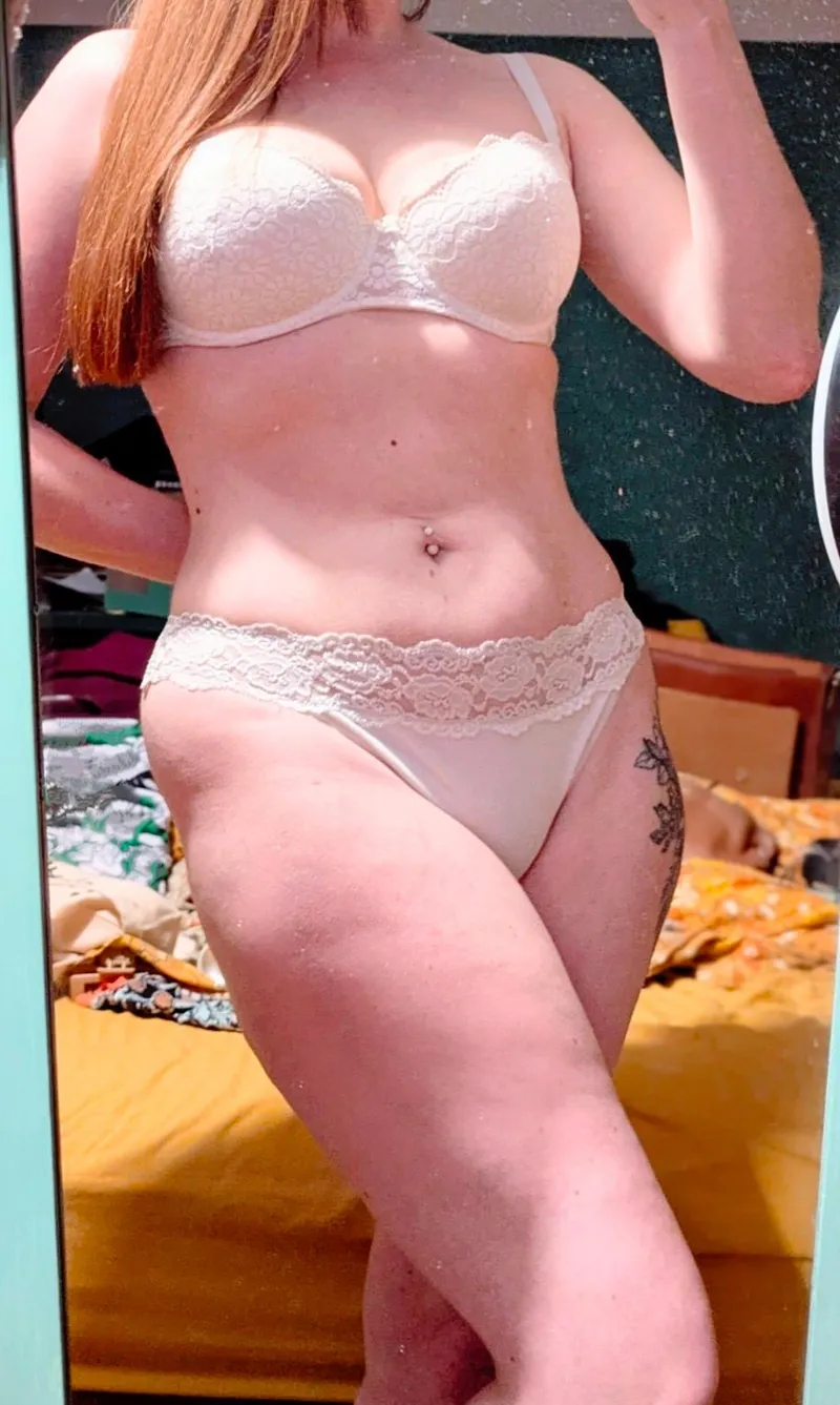 Thumbnail Innocent in White: Unveiling Ginger Beauty by FrndlyNbrhdGinger