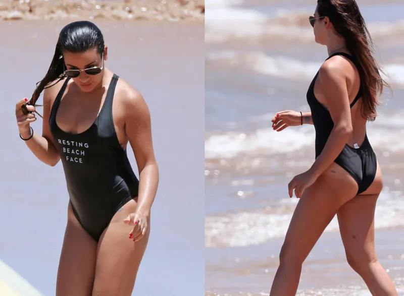Thumbnail Lea Michele's Bottom Beauty: A Celebrity Butt Review | johnyrivera