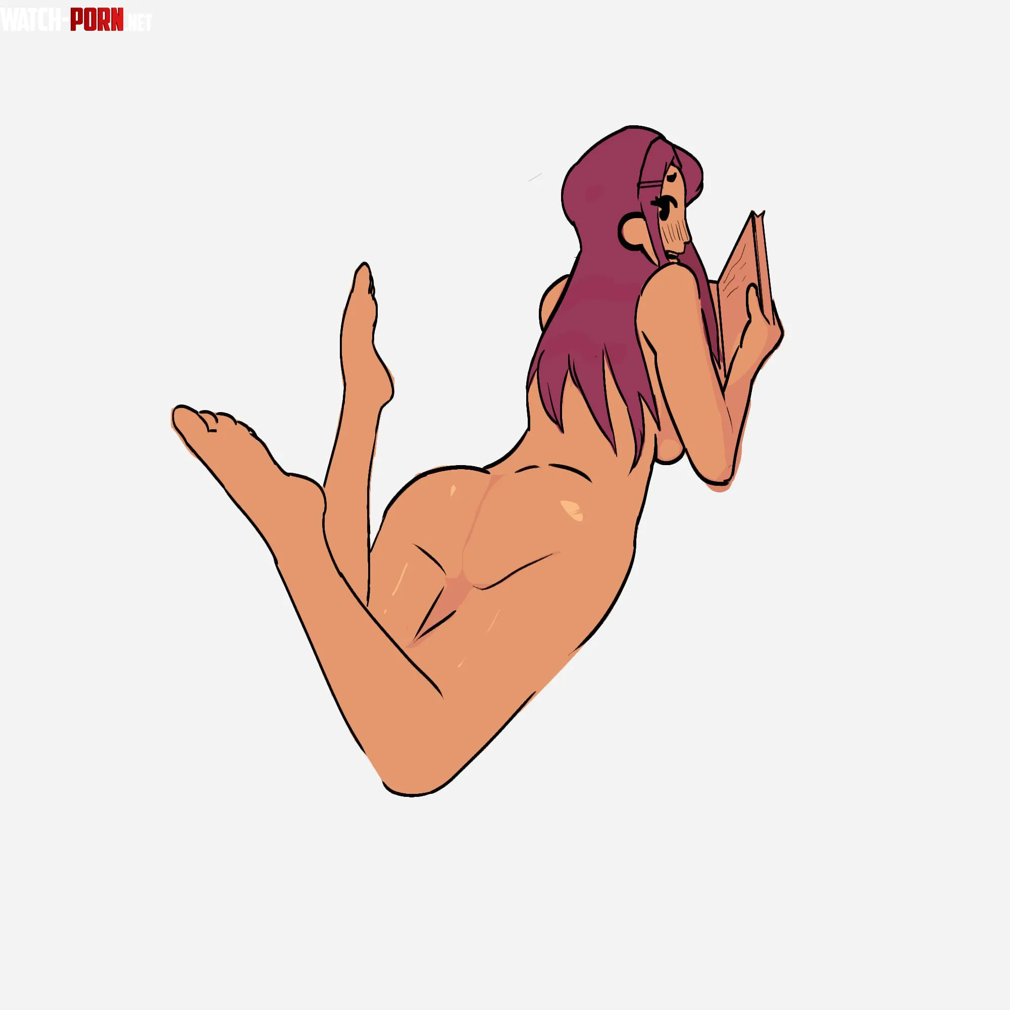 Yuri study session doodle (@moonseysart [me!]) by ActNeither8677