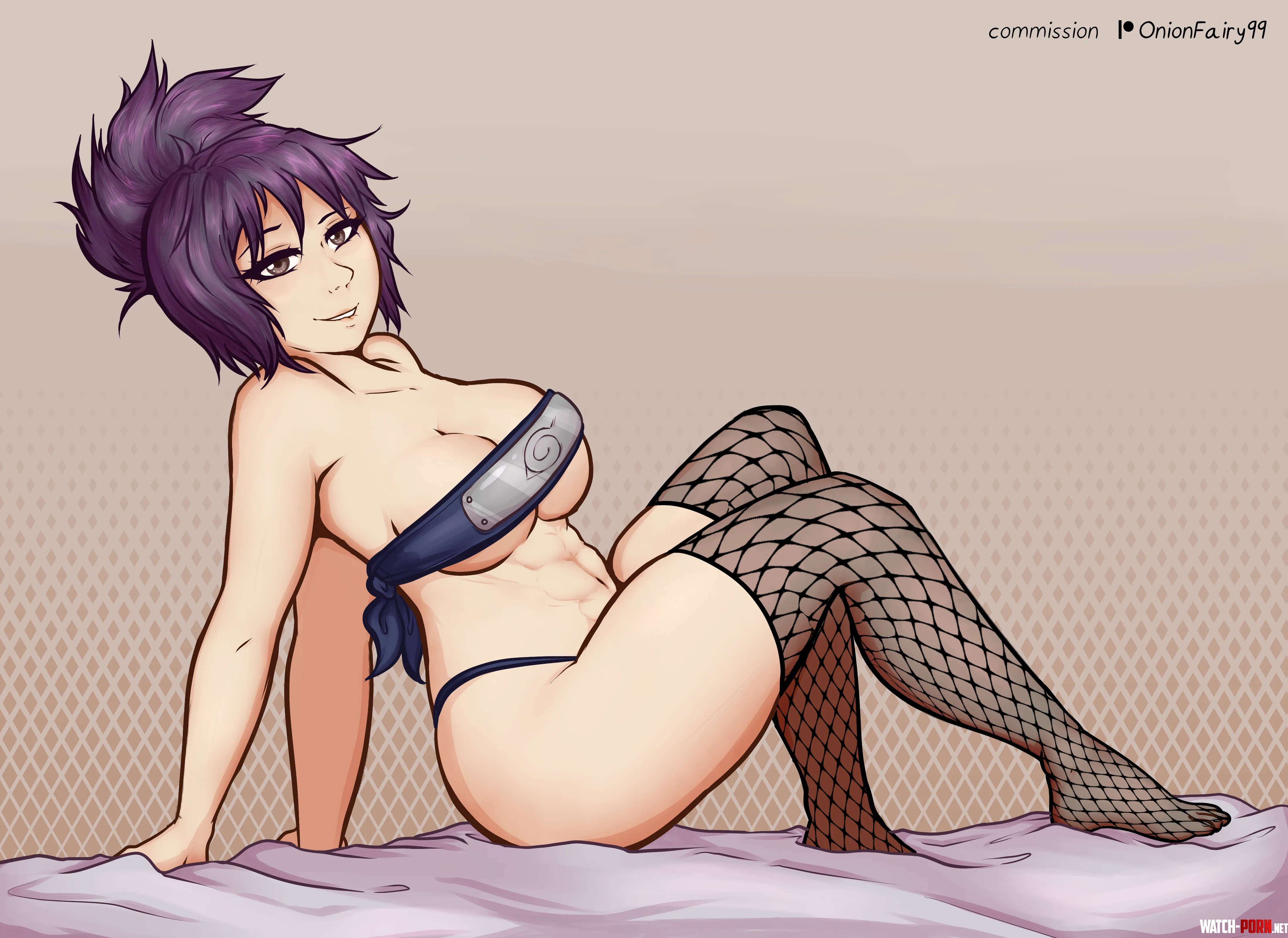 [OnionFairyLewds] Anko Mitarashi Pinup by OnionFairy99
