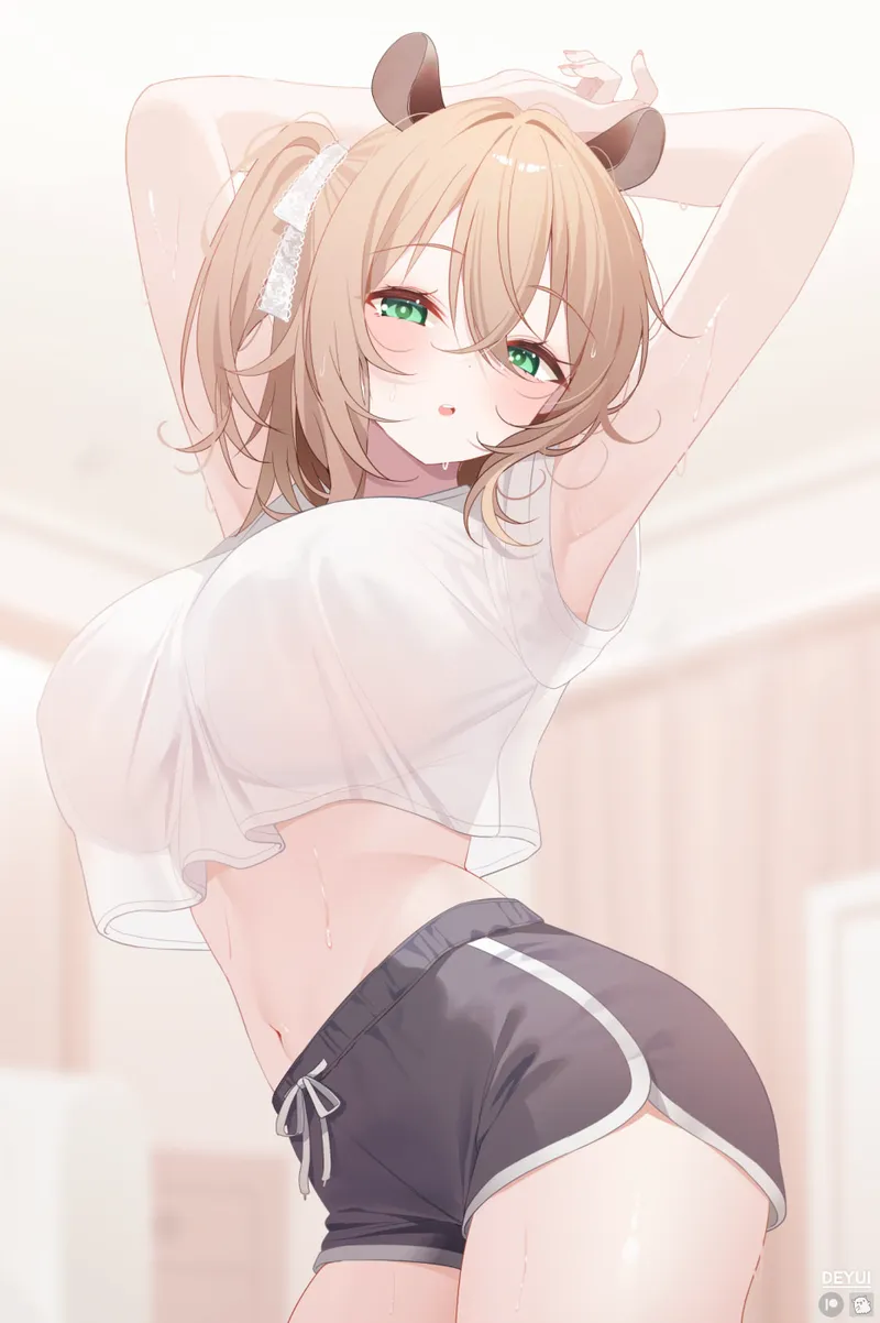 Thumbnail Captivating Nimi: Indie Vtuber Stretching by marxsander2016