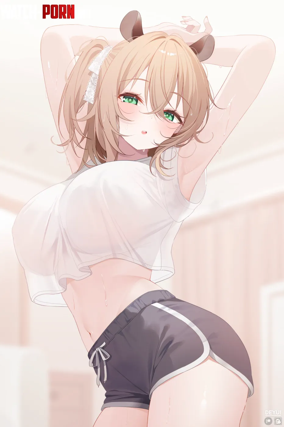 Nimi stretching her body [Indie Vtuber] by marxsander2016