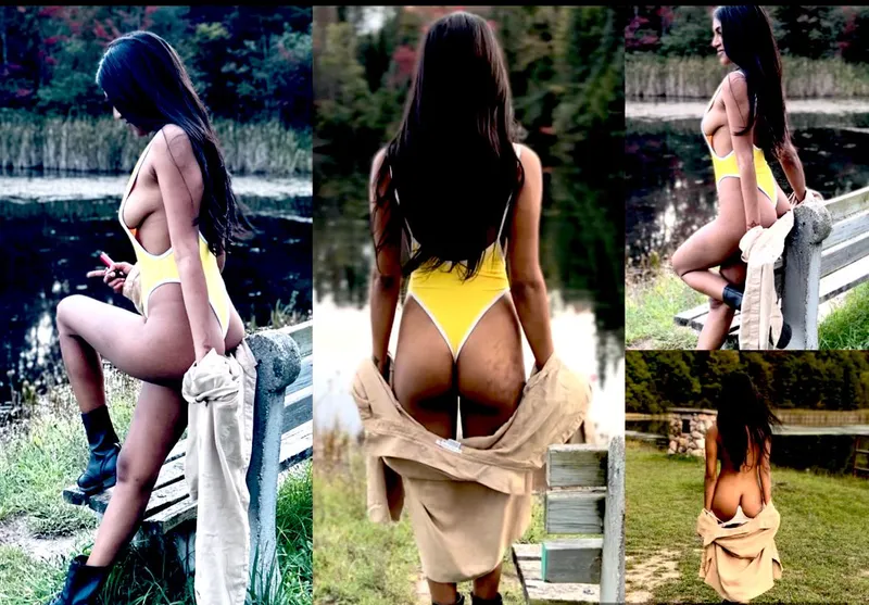 Thumbnail She's Like the Moon: Ethereal Beauty in a One-Piece Suit by Sea-Ambition7586