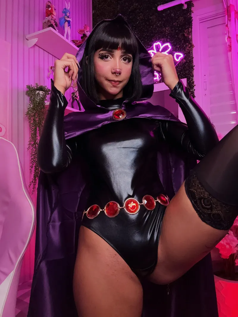 Thumbnail Mesmerizing Raven Artistry: Explore TeenTitansPorn with SkyleCherry