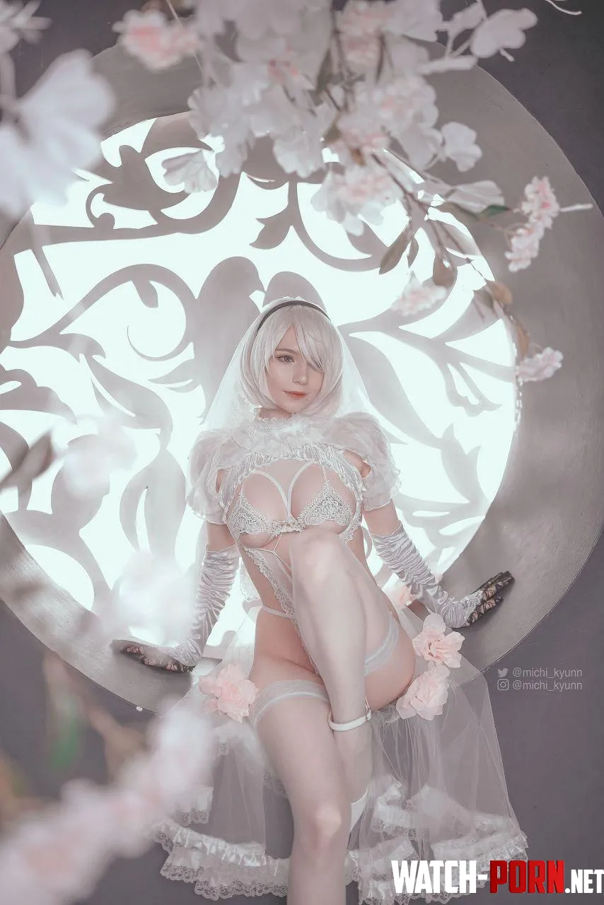2b from Nier Automata by michi_kyunn by michi_kyunn