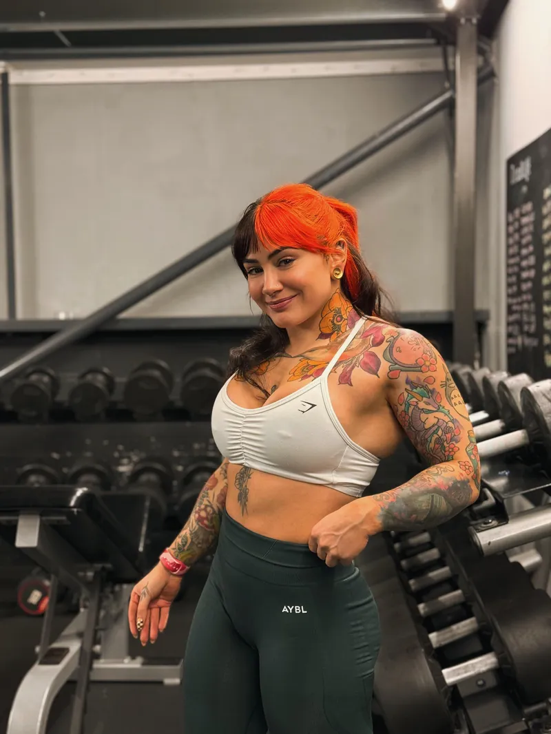 Thumbnail Proudly Showing Off Tattoos in Gym Wear by power_midget