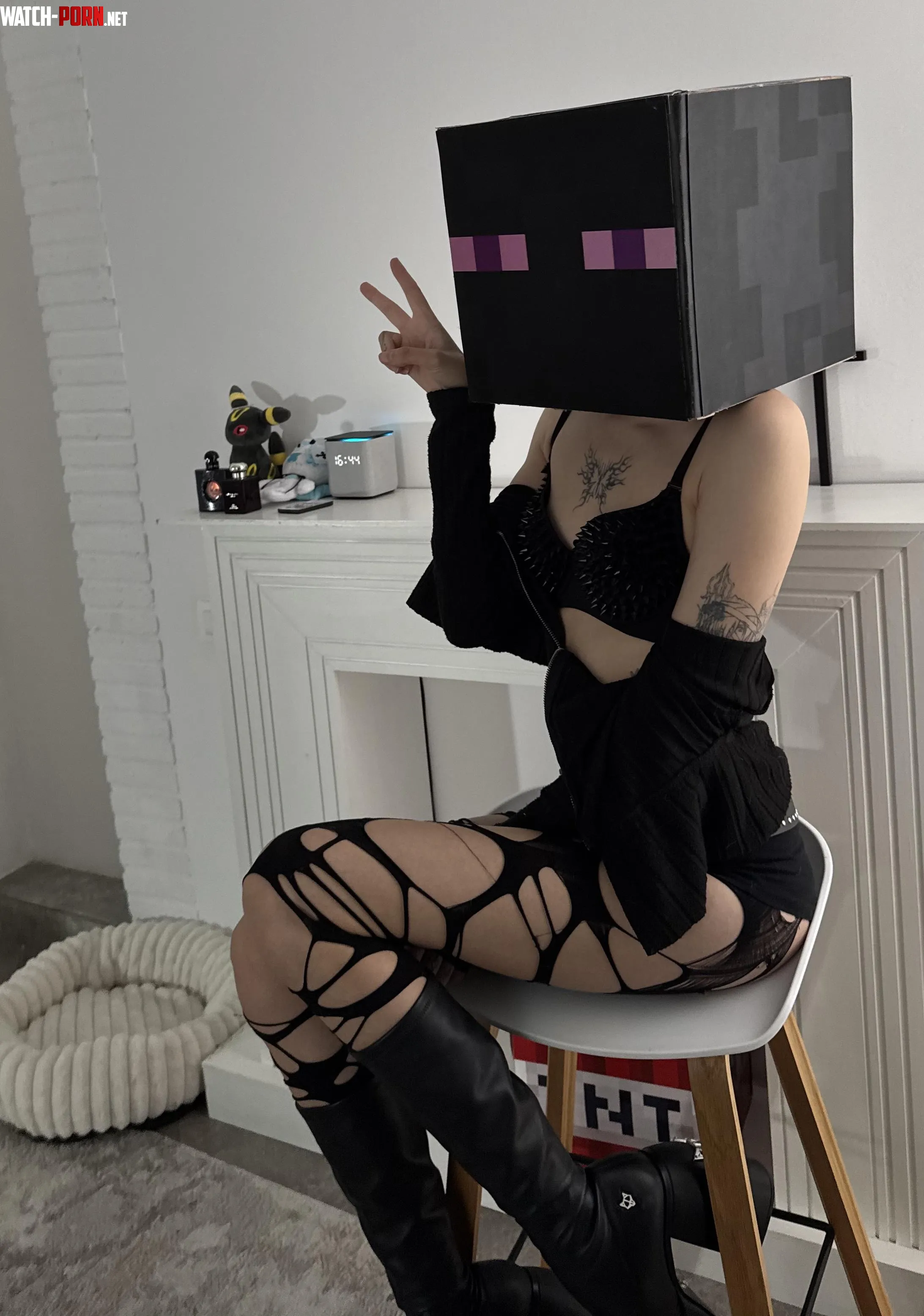 enderman from Minecraft by kaiko_riko by kaiko_riko