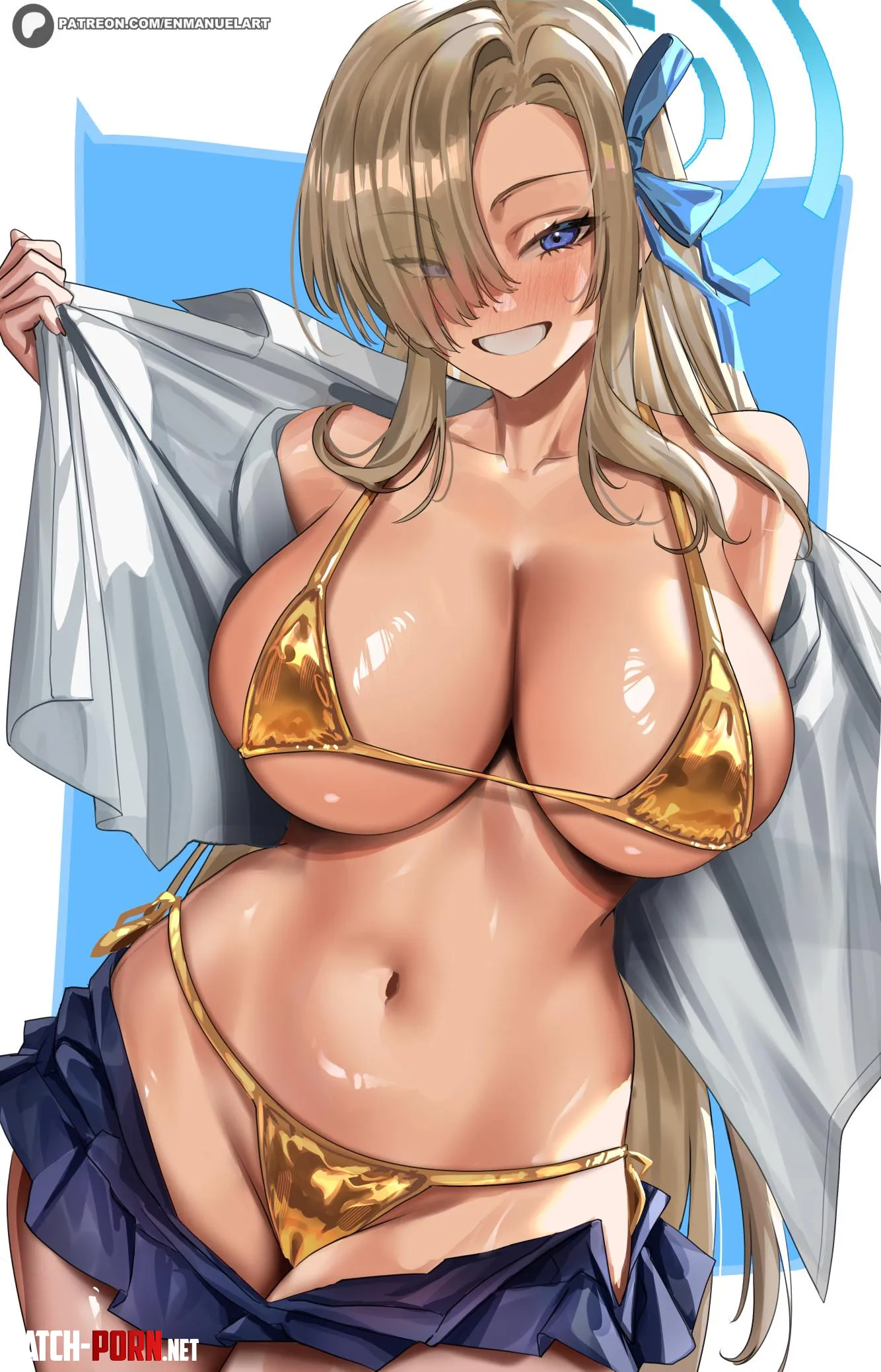 Gold Queen Asuna [Blue Archive] by xSaviour_N