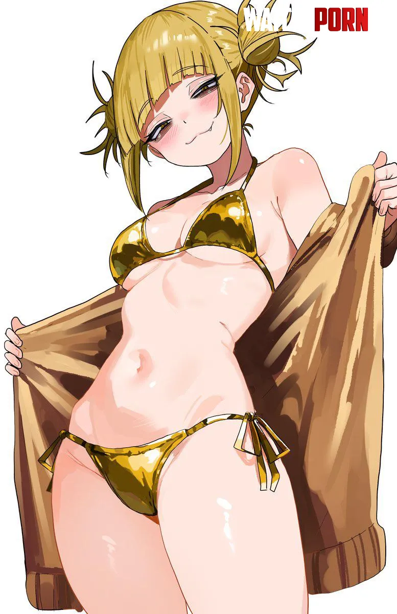 Toga in golden bikini by Silent_Steak_9540