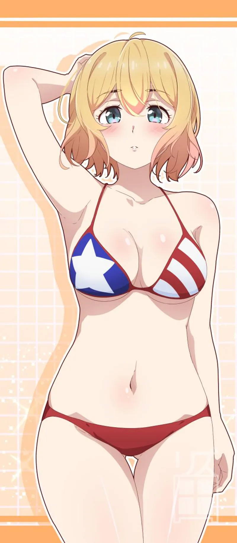 Thumbnail Nanami Mami's Bikini Beauty - Csxc's Vibrant Art