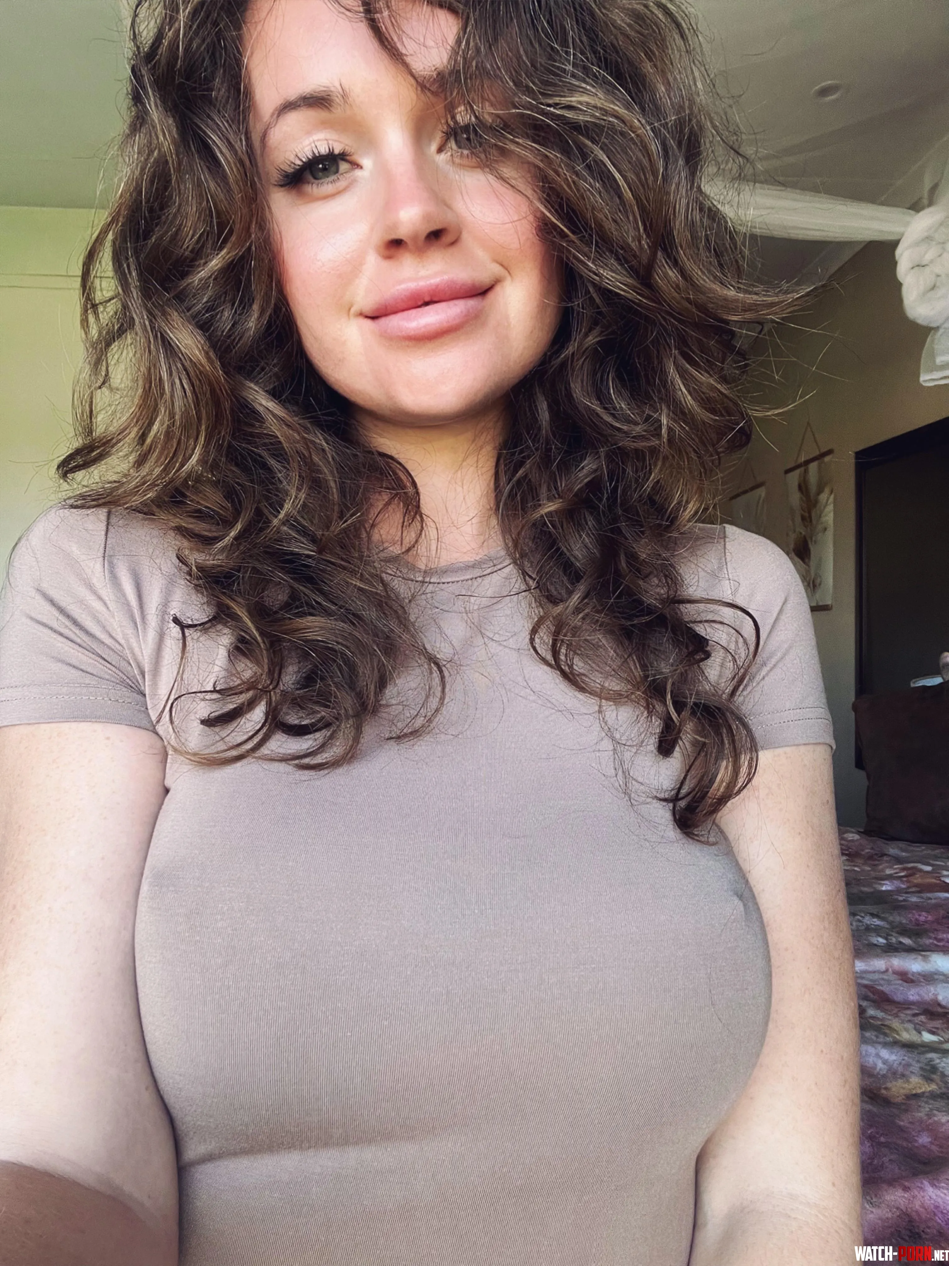 Crazy hair to distract from the nips by maemegan95