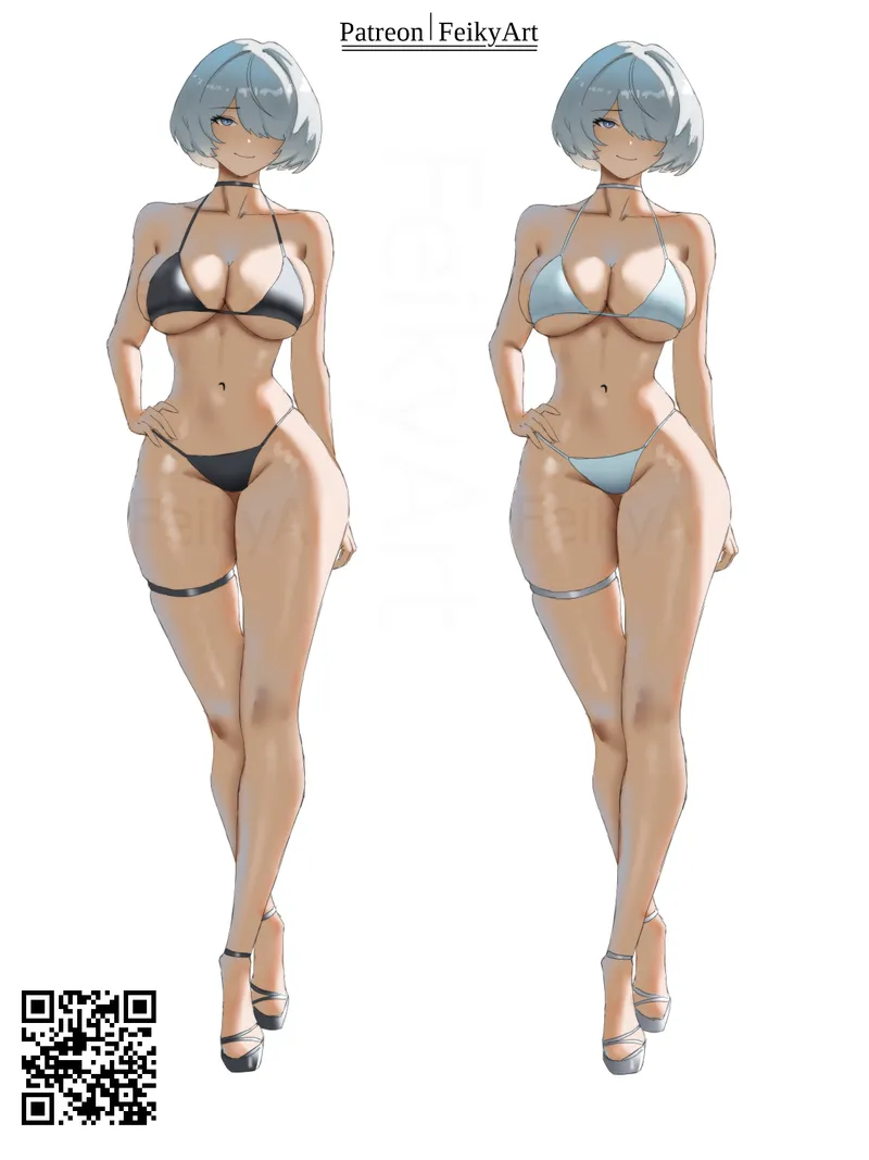 Thumbnail Sensational 2B Art: A Sketch Collection by avin8701 | Nier Automata
