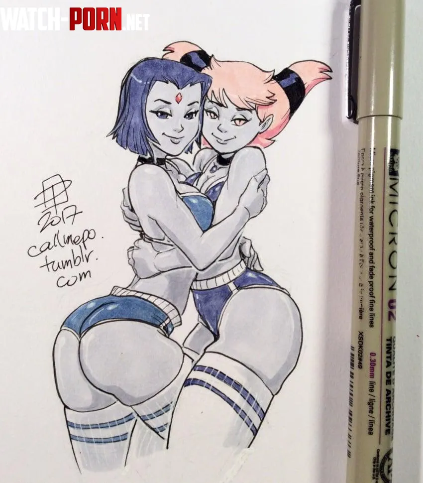[CallMePro] (D.C. Teen Titans) Raven & Jinx Want To Get Physical. All characters are adults by villianrules