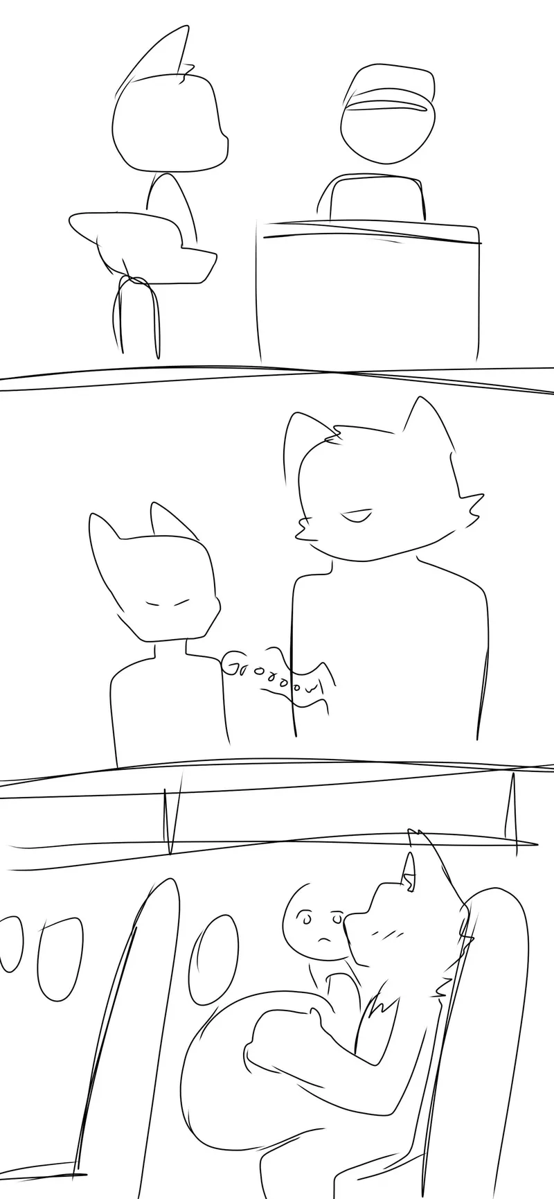 Thumbnail Intriguing Kobold Tales: A Flight to Furcon Shared by EndMySxfferings in Vore Category