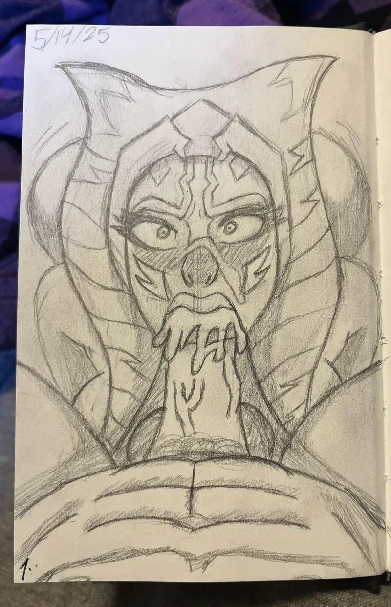 Thumbnail Ahsoka Art by Fanta_Ghost | starwarsnsfw