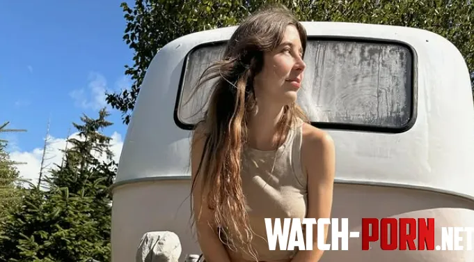 RV camping and braless—just embracing the freedom of the great outdoors by battonellie